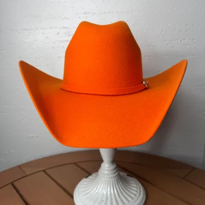 Nerola Cowgirl Hat In Orange 1