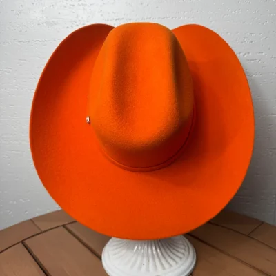 Nerola Cowgirl Hat In Orange 2